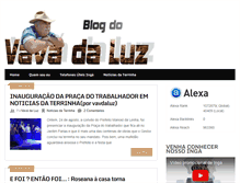 Tablet Screenshot of blogdovavadaluz.com